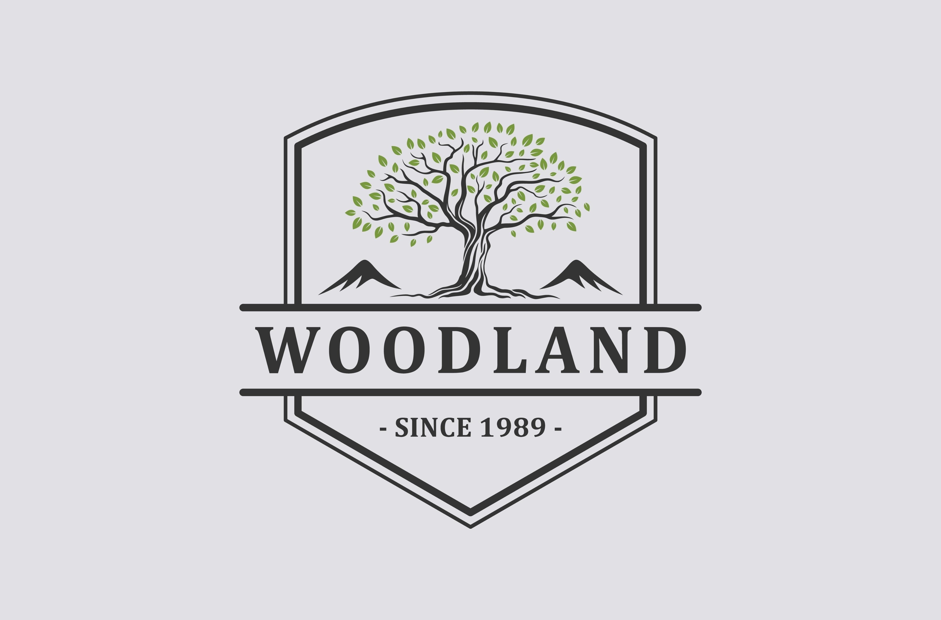 Woodland store logo